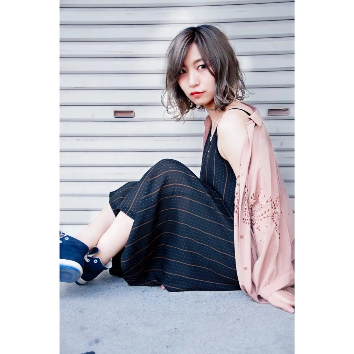 ショート カラー 樽見 怜のヘアスタイル