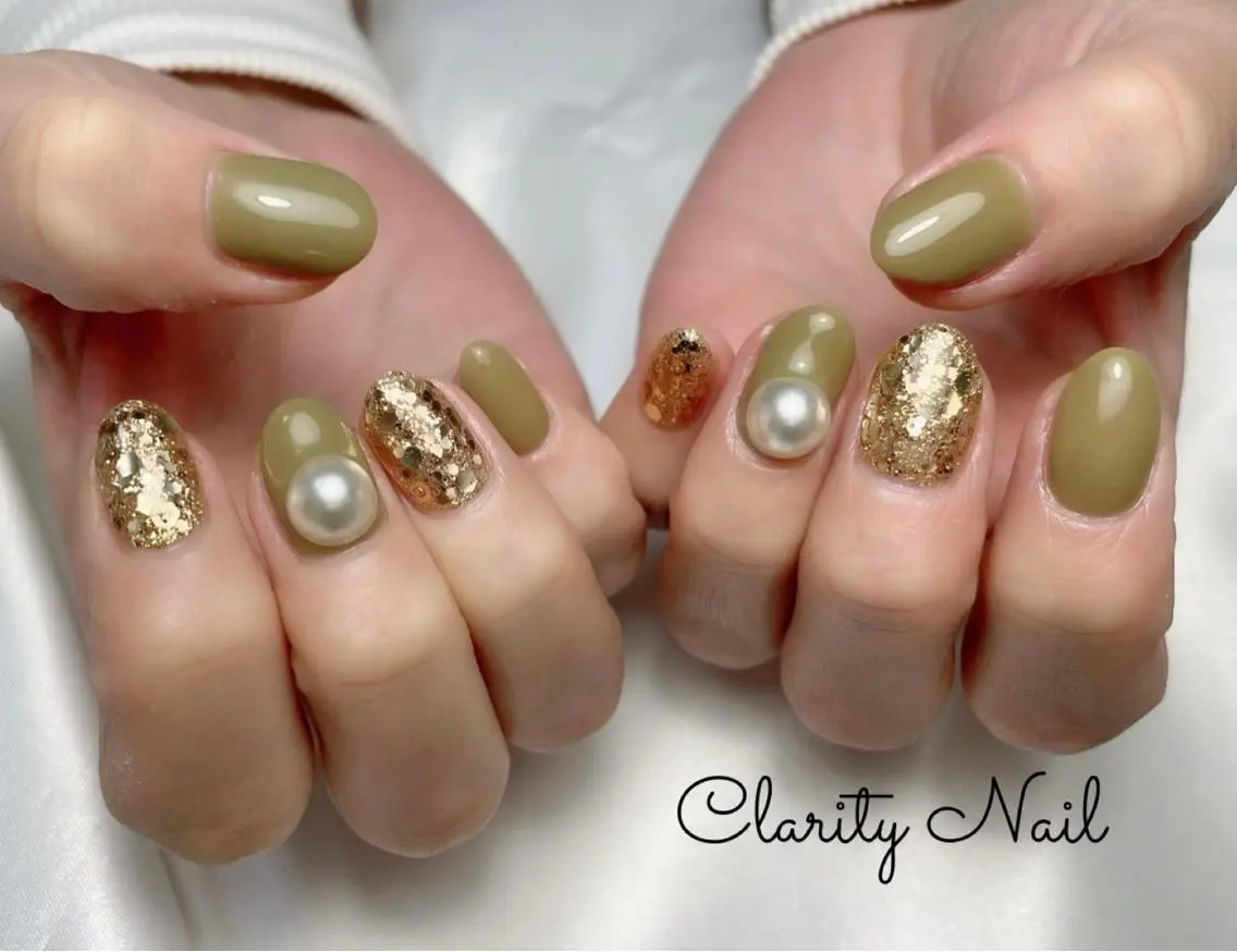 ネイル ワンカラーネイル ハンドネイル Clarity Nailのネイルデザイン