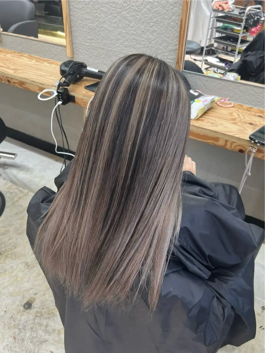 ロング カラー カット ヘアカラー トリートメント 💖梅田レイヤー💖 副店長Tsubasaのヘアスタイル