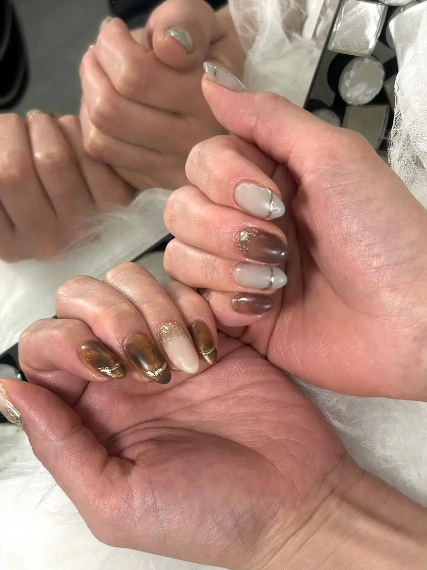 ネイル ハンドネイル haku 🤍のネイルデザイン