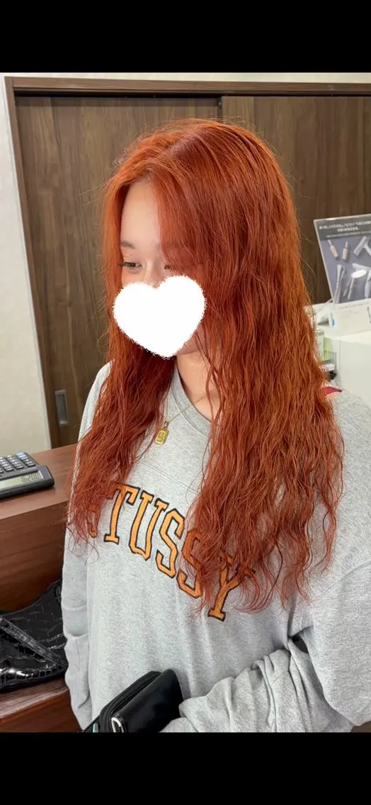ロング カラー ヘアカラー 限界オタク美容師 💜Natsuki☁のヘアスタイル