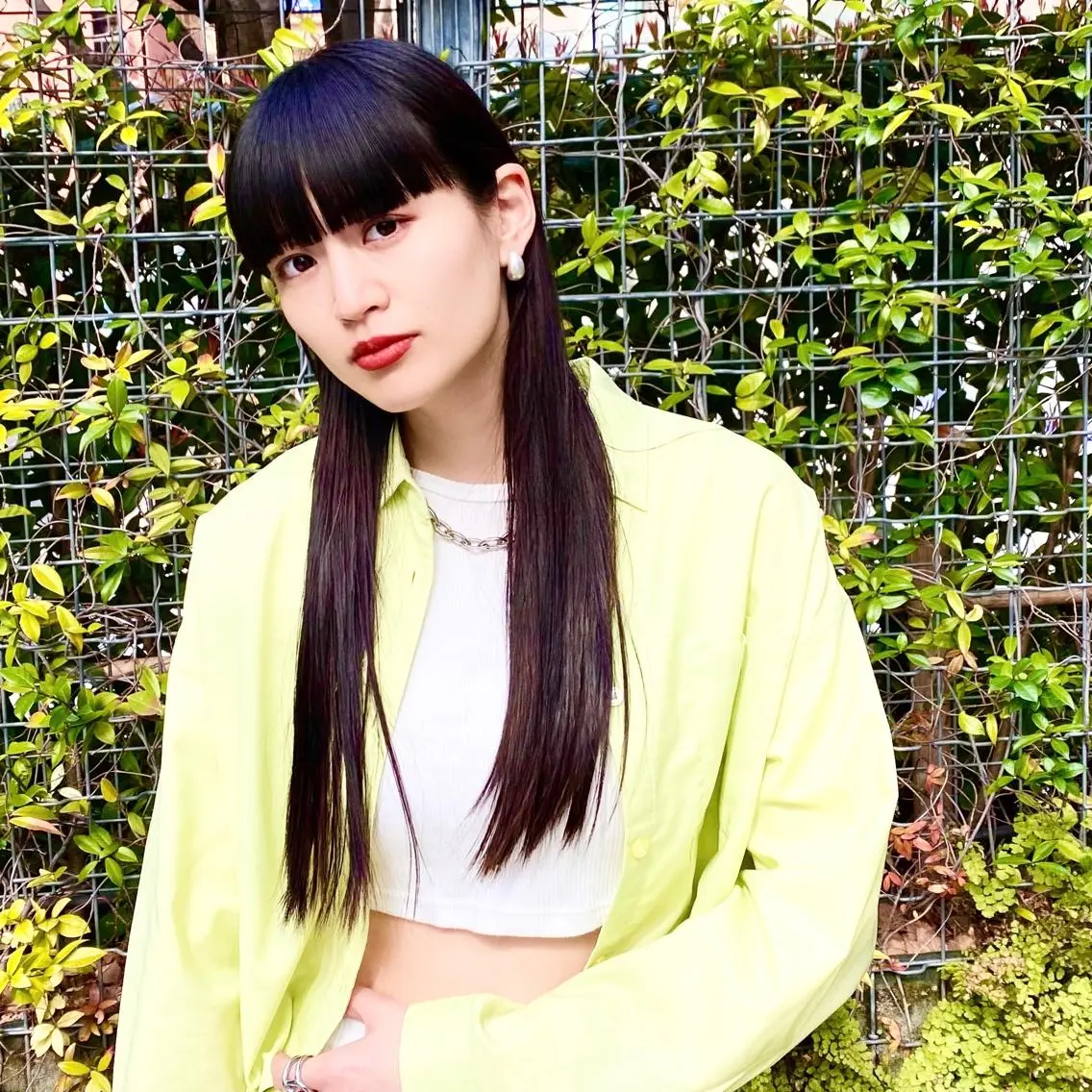 ロング パーマ ワイドバング 酸性ストレート ストレートパーマ カット トリートメント 艶髪と透明感を ‼️/若林のヘアスタイル