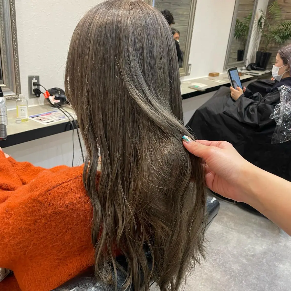 ロング カット ヘアカラー 🫧艶髪/ブリーチ 🐳honami🫧のヘアスタイル