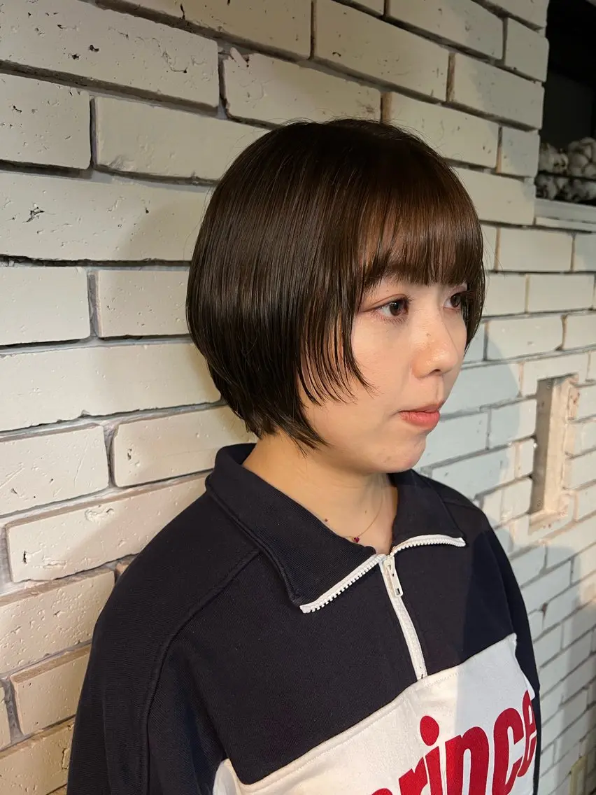 ショート 💘札幌クロスパーマ 髪質改善💘rinaのヘアスタイル