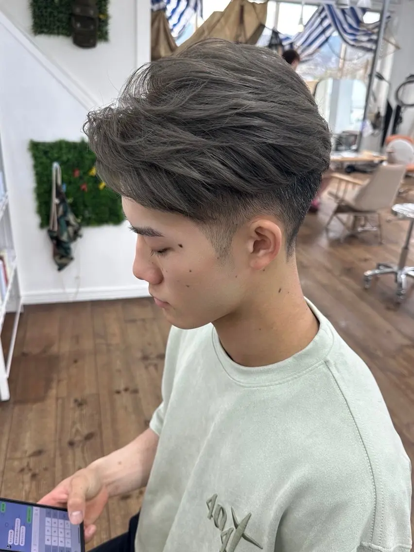 メンズ カット ヘアカラー メンズ特化サロン Ryomaのヘアスタイル