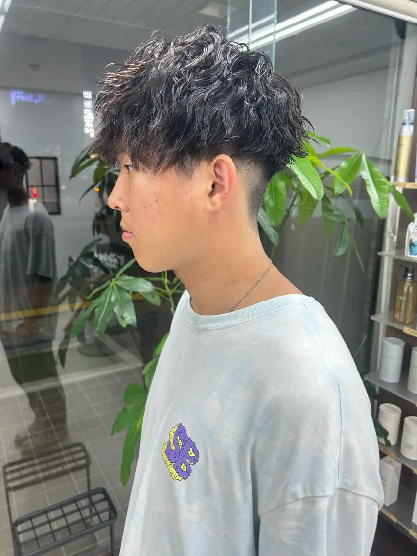 ショート パーマ メンズ メンズパーマ メンズパーマの達人 / タカシマダイスケのヘアスタイル