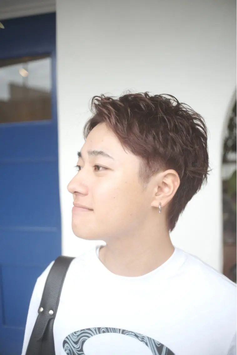 カラー カット ヘアカラー 喜多 悠介のヘアスタイル
