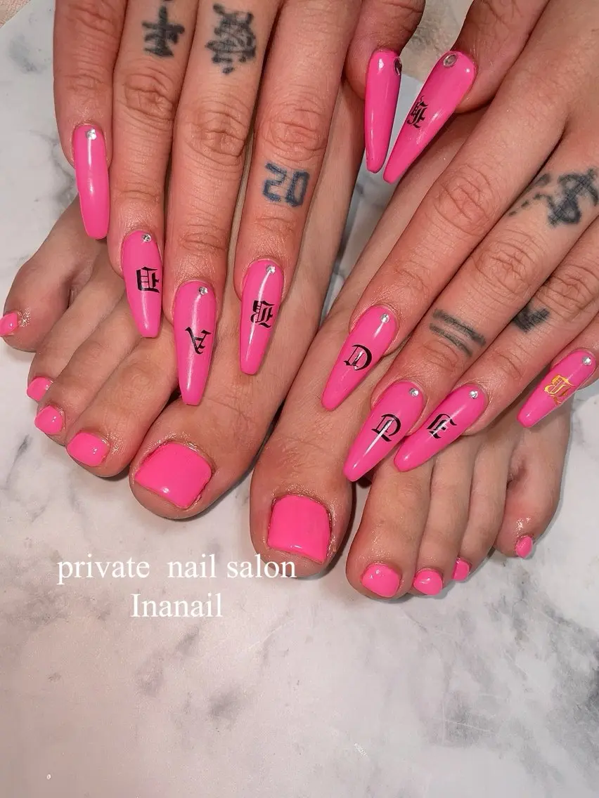 ネイル ハンドネイル フットネイル ✤Ina nail✤のネイルデザイン