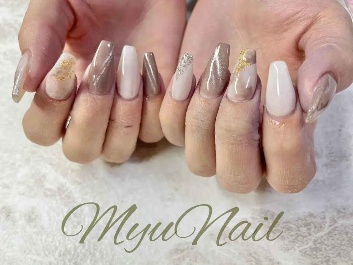 ネイル スカルプネイル Y's nailのネイルデザイン