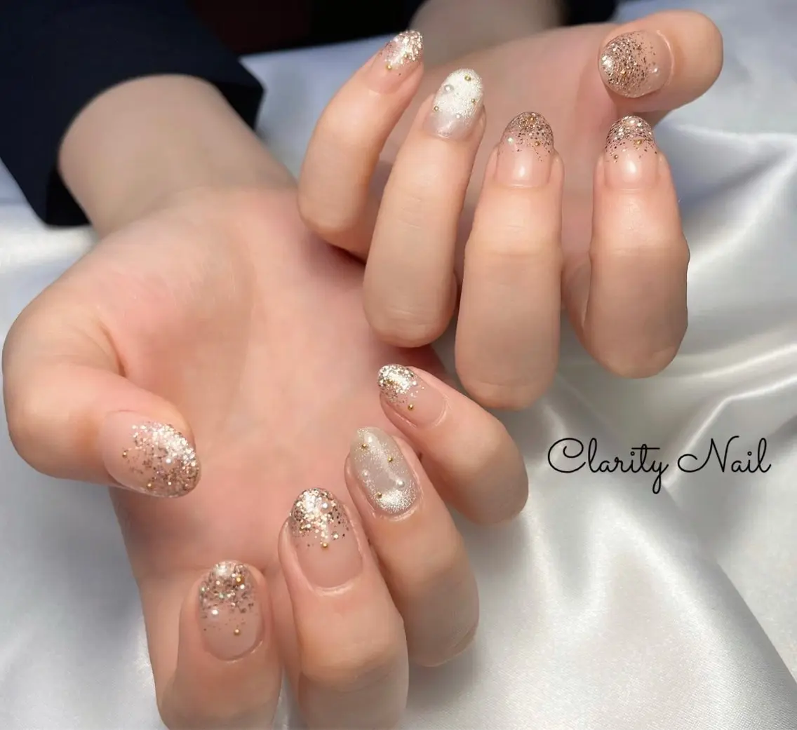ネイル アートネイル 持ち込み ハンドネイル Clarity Nailのネイルデザイン
