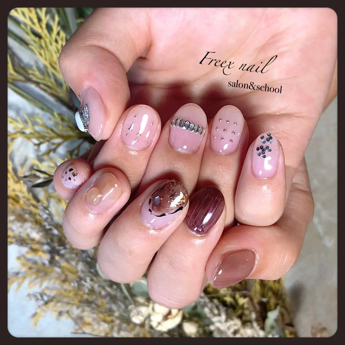 ネイル ニュアンスネイル freex nail /ニュアンス/個性派のネイルデザイン