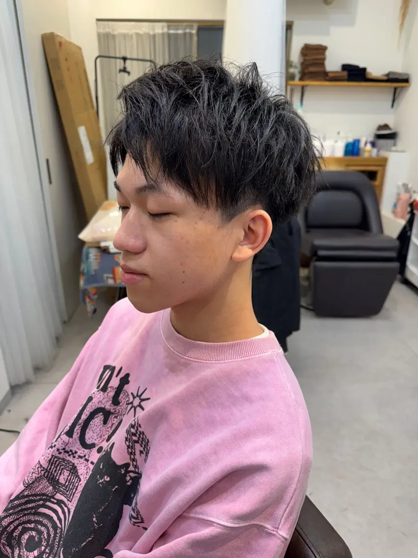 ショート メンズ アップバング カット 似合う髪型が 分からない方へのヘアスタイル