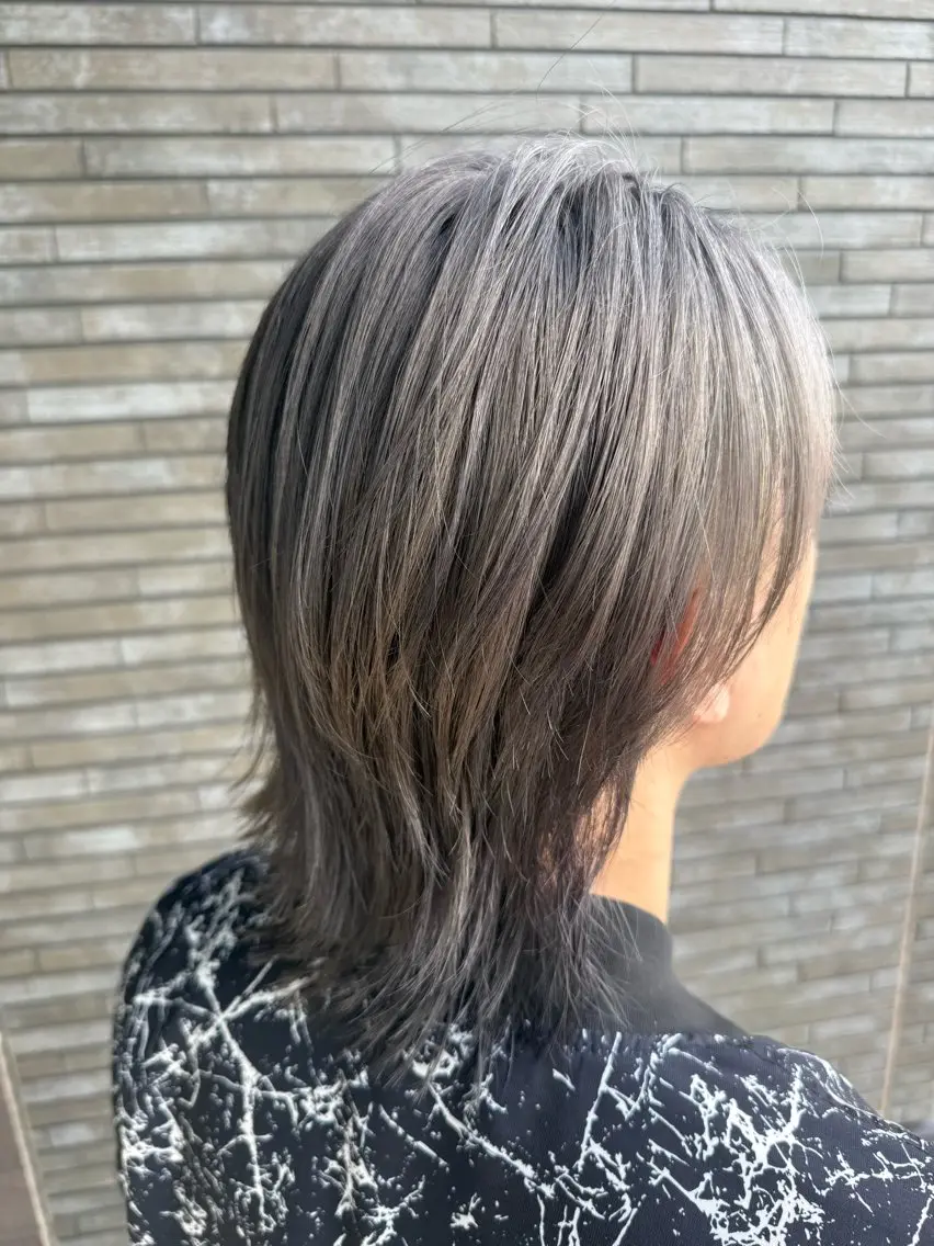 カラー メンズ ヘアカラー ハイトーンベージュ 新潟/Manamiのヘアスタイル