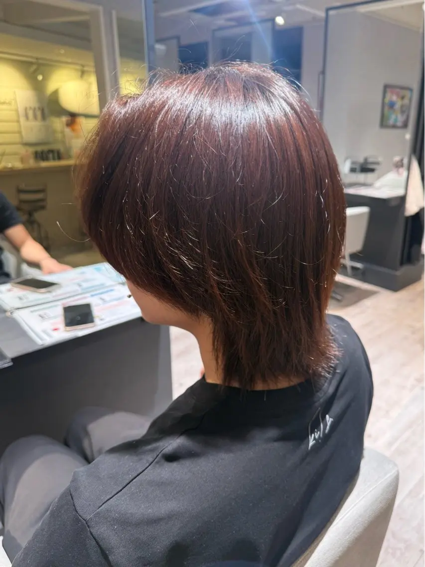 カラー メンズ 孫崎 衣愛可のヘアスタイル
