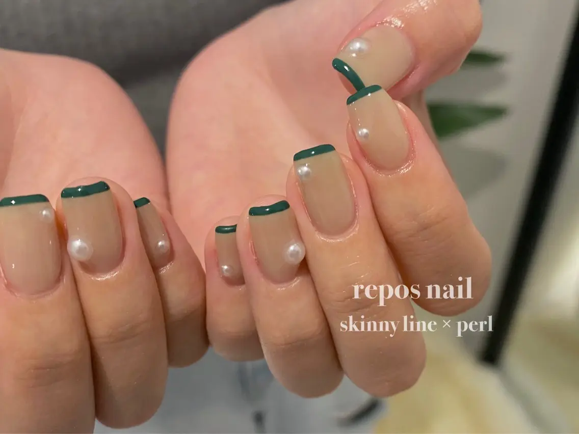 ネイル ハンドネイル repos-ルポ- misuzu🌿のネイルデザイン