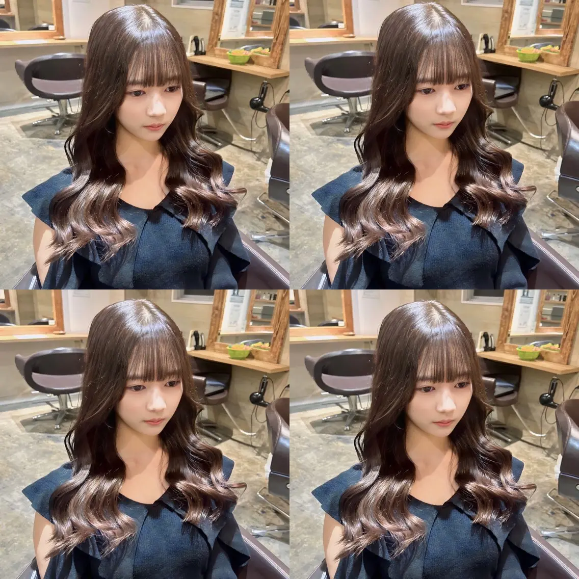 ロング カラー カット ヘアカラー トリートメント 店長✨髪質改善✖️ 透明感カラー／純大のヘアスタイル