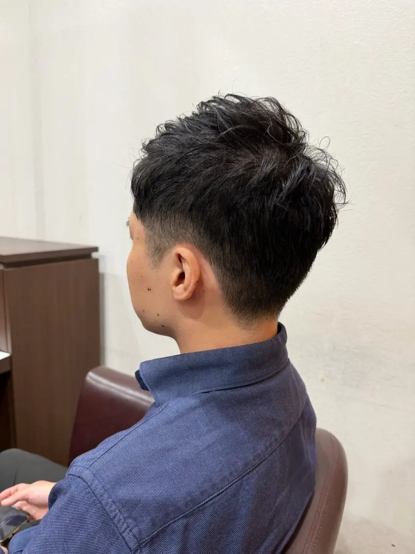 メンズ カット 仲井 充のヘアスタイル