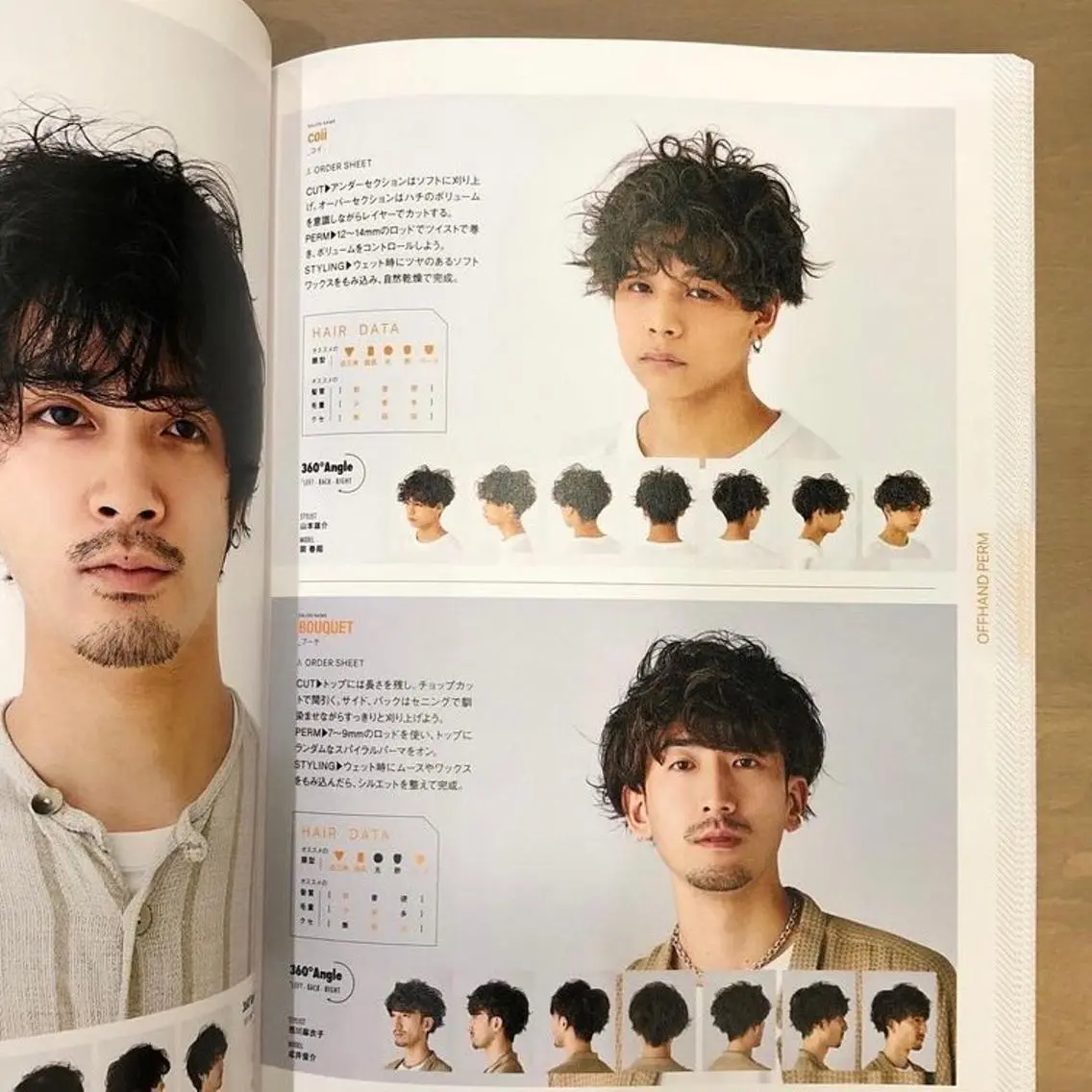 メンズ happy man 🌸クロスパーマ🌸のヘアスタイル