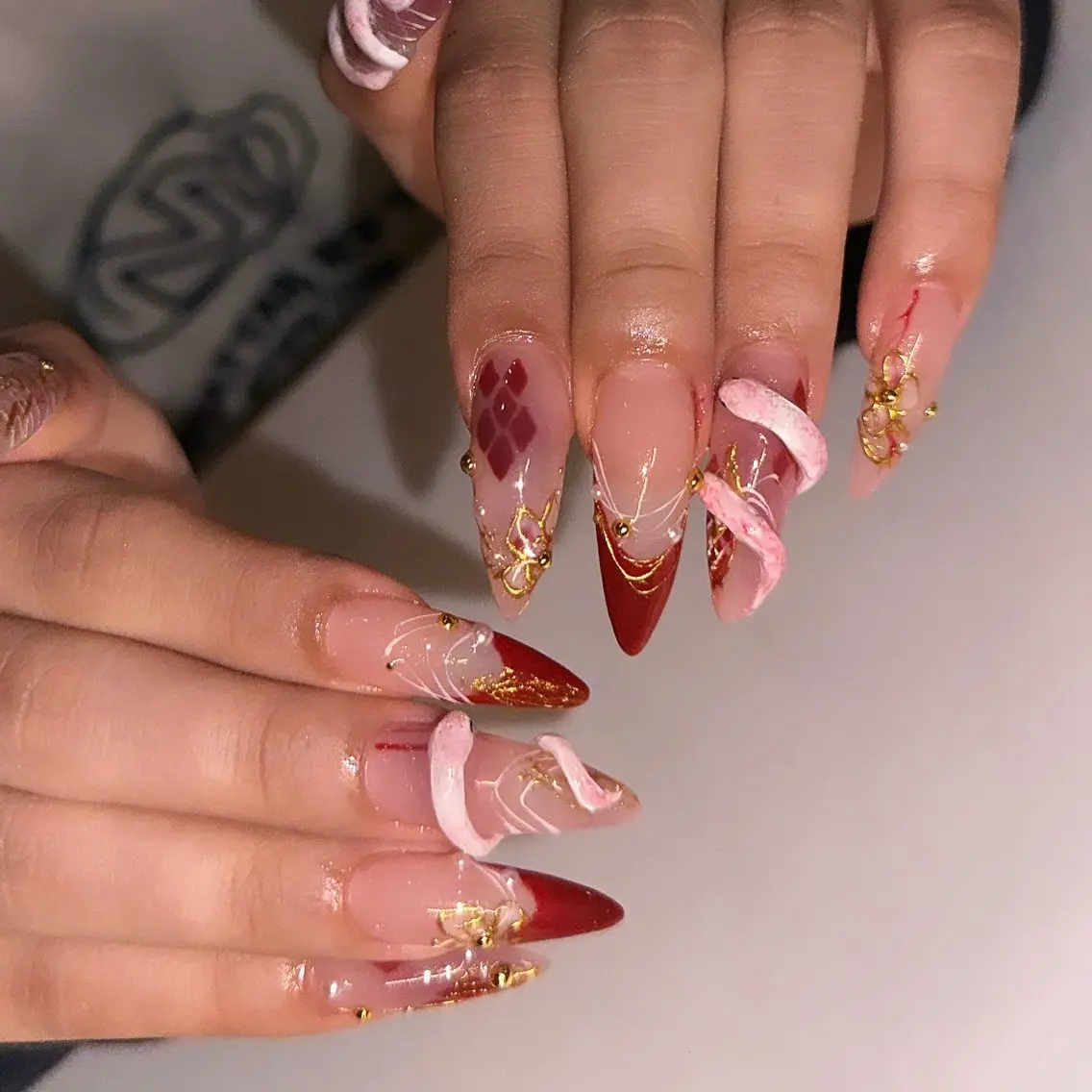 セミロング 🦋Nail Amo🦋のネイルデザイン