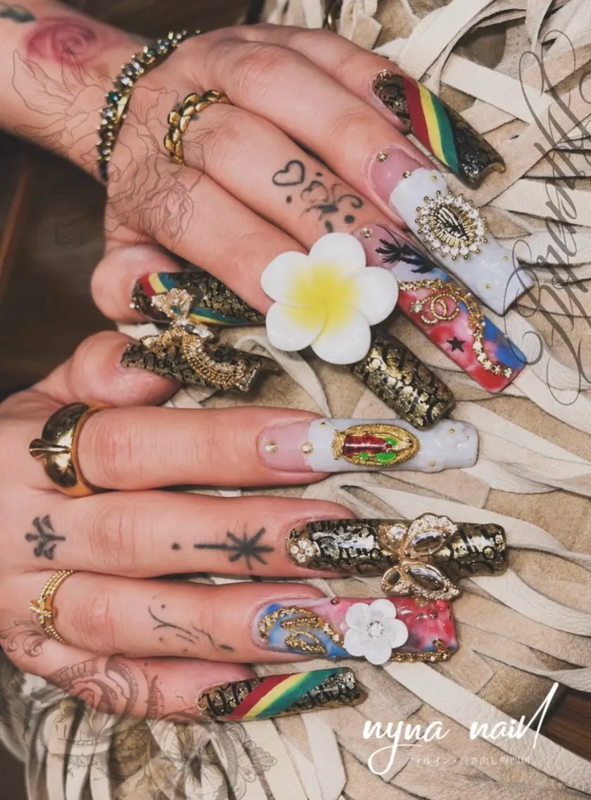 ネイル ハンドネイル Nyna nail Chiakiのネイルデザイン