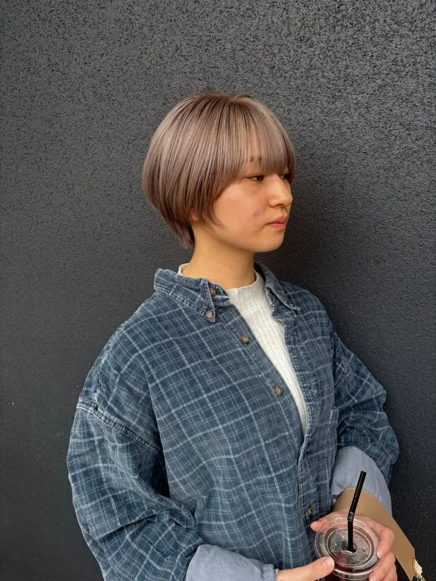 ショート 柏葉 南斗のヘアスタイル