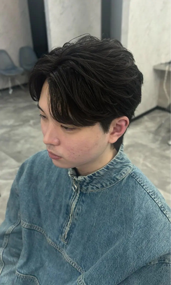 メンズ フェザーパーマ メンズパーマ 💫メンズカット💫 Natsukiのヘアスタイル