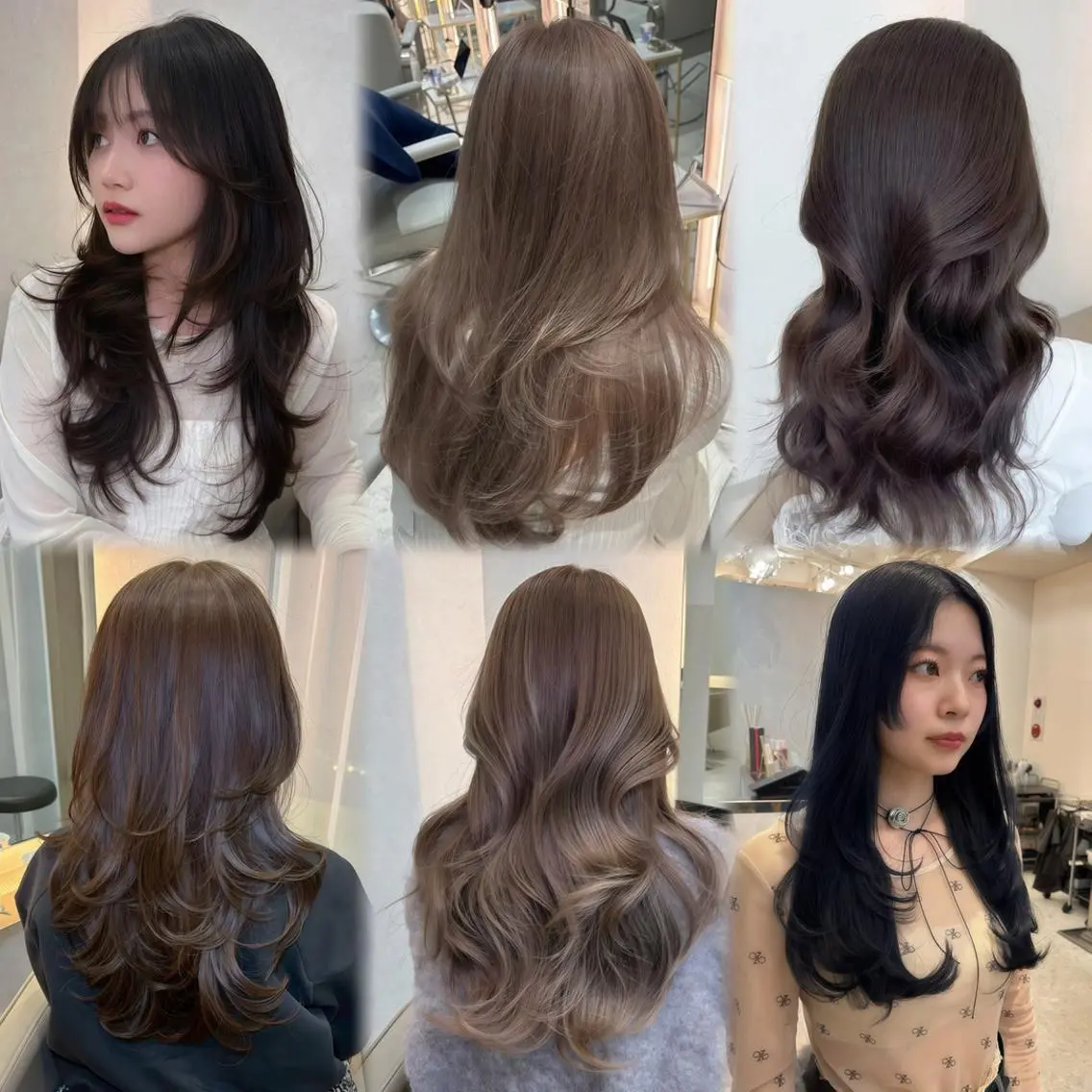 前髪顔周りカット+髪質改善inケアカラー🫧✨✂の写真