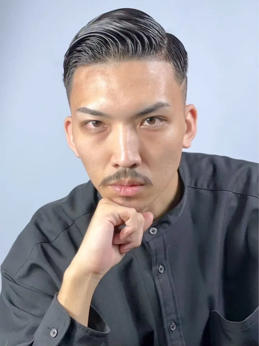 ショート ヘアアレンジ メンズ カット ⚡️メンズ特化⚡️ 倉林 隼大のヘアスタイル