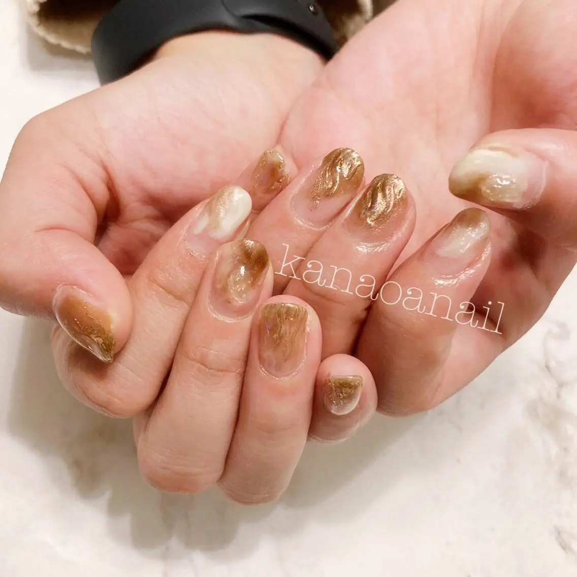 ネイル 地爪育成💅 kanaoanailのネイルデザイン