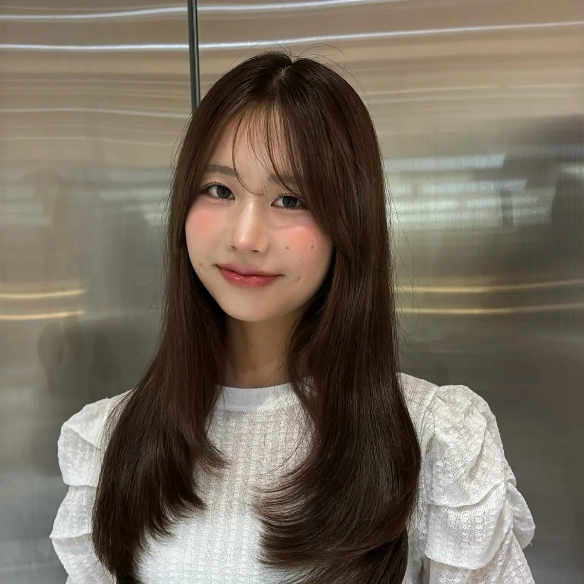 ロング カット ヘアカラー 新宿/ローレイヤー/ kurea🎀のヘアスタイル