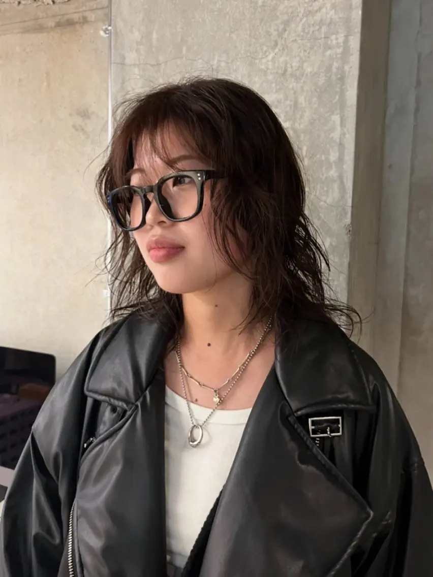 ミディアム パーマ パーマ KAEDE☺︎ 学芸大学のヘアスタイル