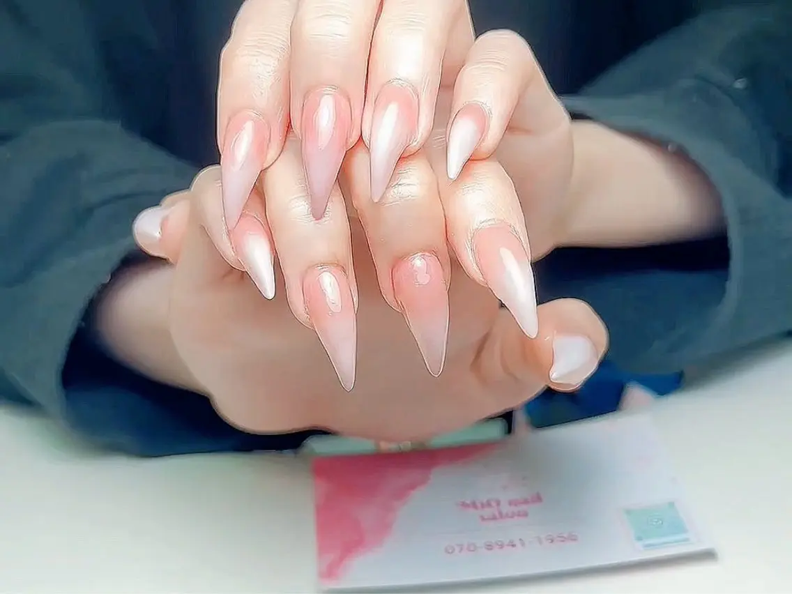 ネイル ジェルネイル 韓国ネイル 持ち込み オフィスネイル ワンホンネイル MiO Nailのネイルデザイン