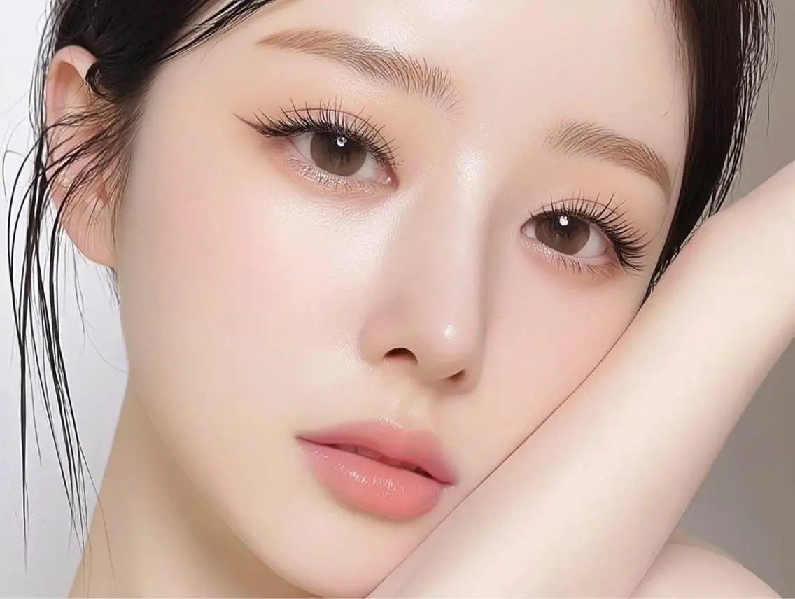 マツエク・マツパ 束感まつ毛 韓国風マツエク パリジェンヌラッシュリフト まつげパーマ 一重×まつ毛パーマ 束感まつげパーマ🩷 MOMOKAのマツエク・マツパデザイン