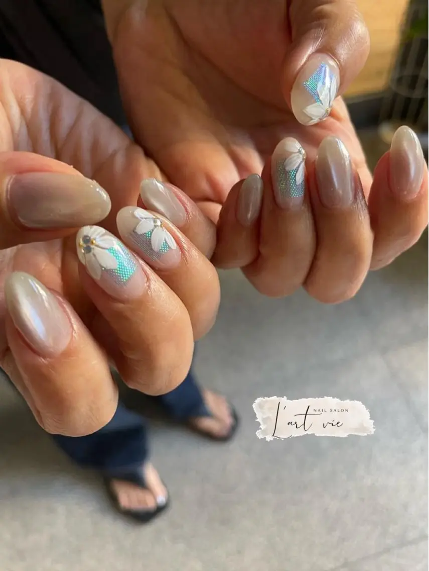 【オフ無】Hand ベーシックアートの写真