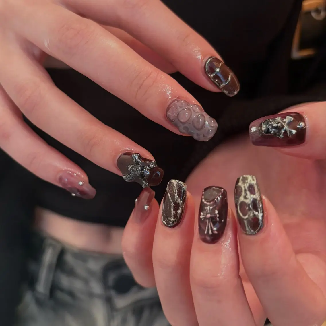 ネイル ハンドネイル フットネイル yuri / 個性派nailのネイルデザイン