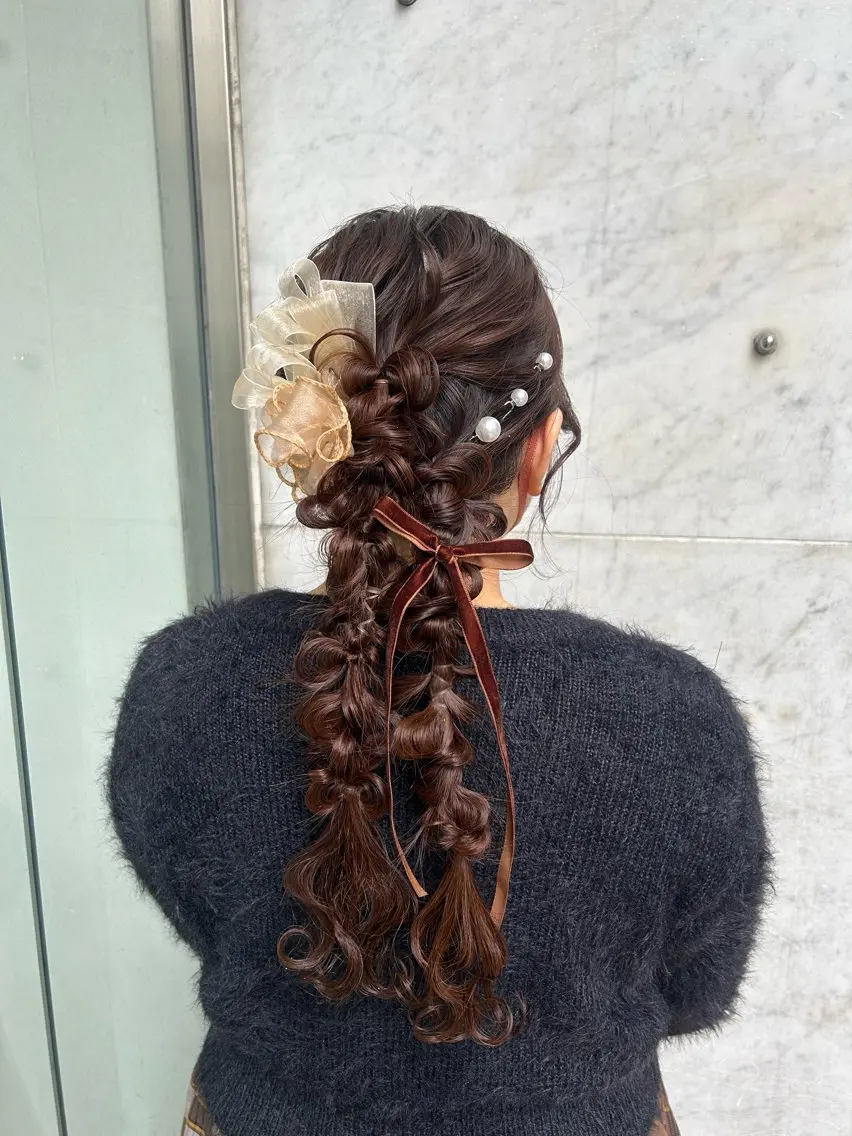 ロング Mila Hazukiのヘアスタイル