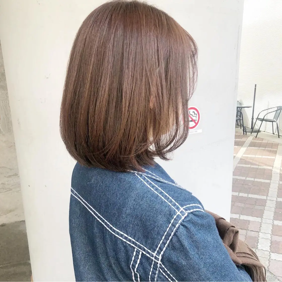 ミディアム KONOMI スタイリストのヘアスタイル