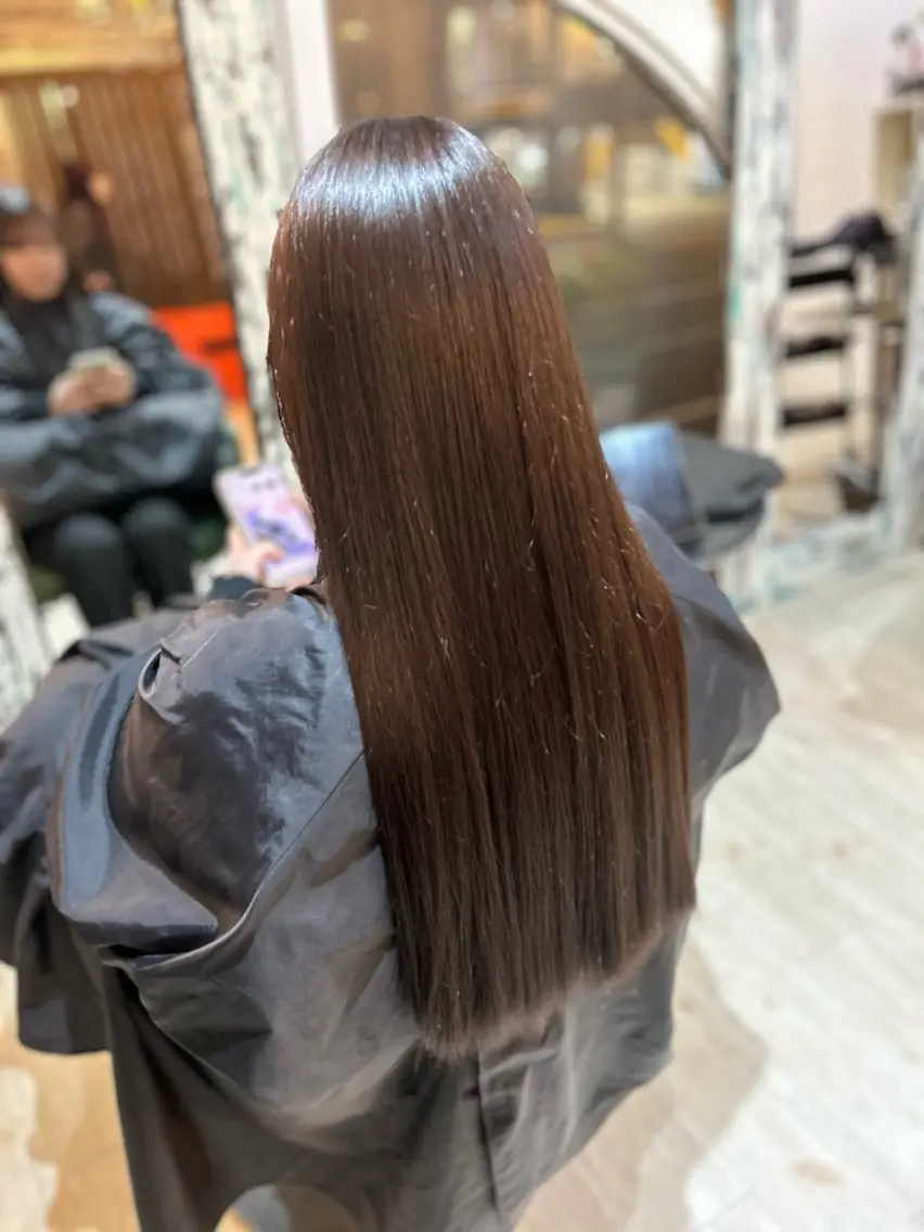 ロング トリートメント orque deux _yuzukaのヘアスタイル