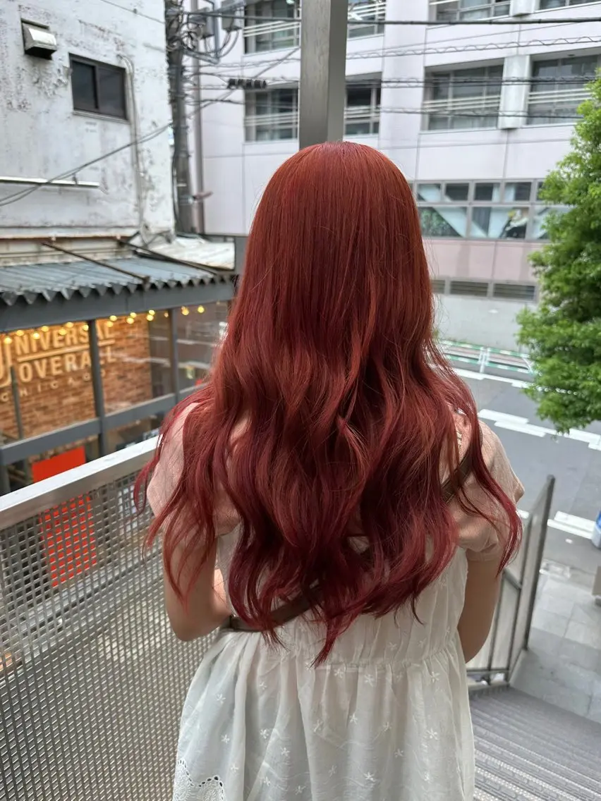 ロング ヘアカラー MAI/髪質改善/ 幹細胞トリートメントのヘアスタイル