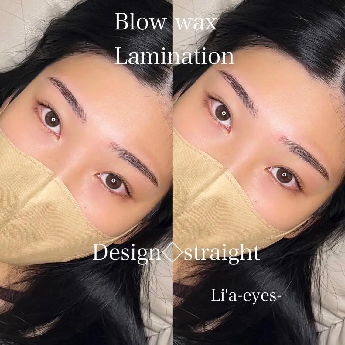 アイブロウ Li'a-eyes- 🩵のマツエク・マツパデザイン