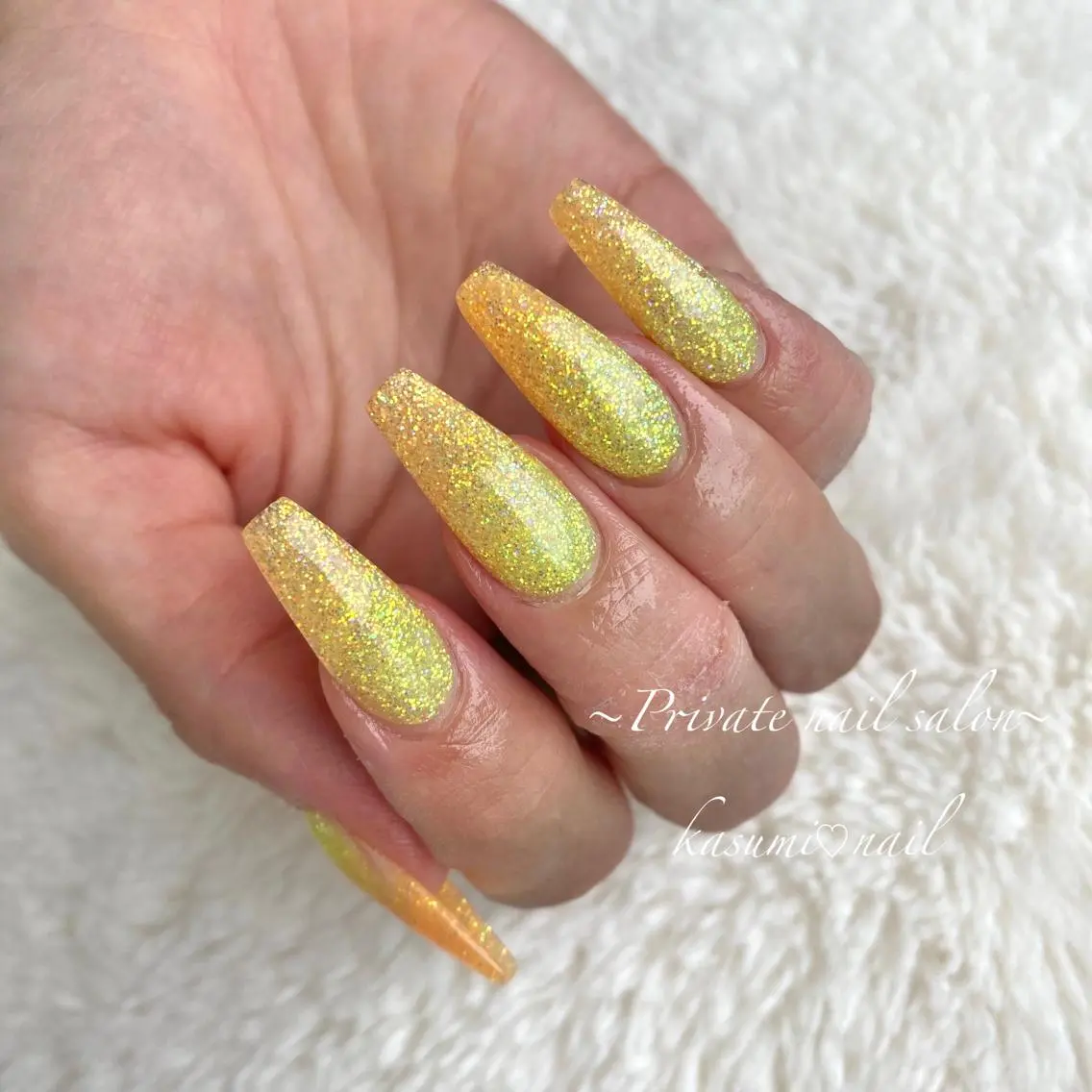 ネイル アートネイル ラメ(グリッター) マグネットネイル ミラーネイル 持ち込み KASUMI♡ Nailのネイルデザイン