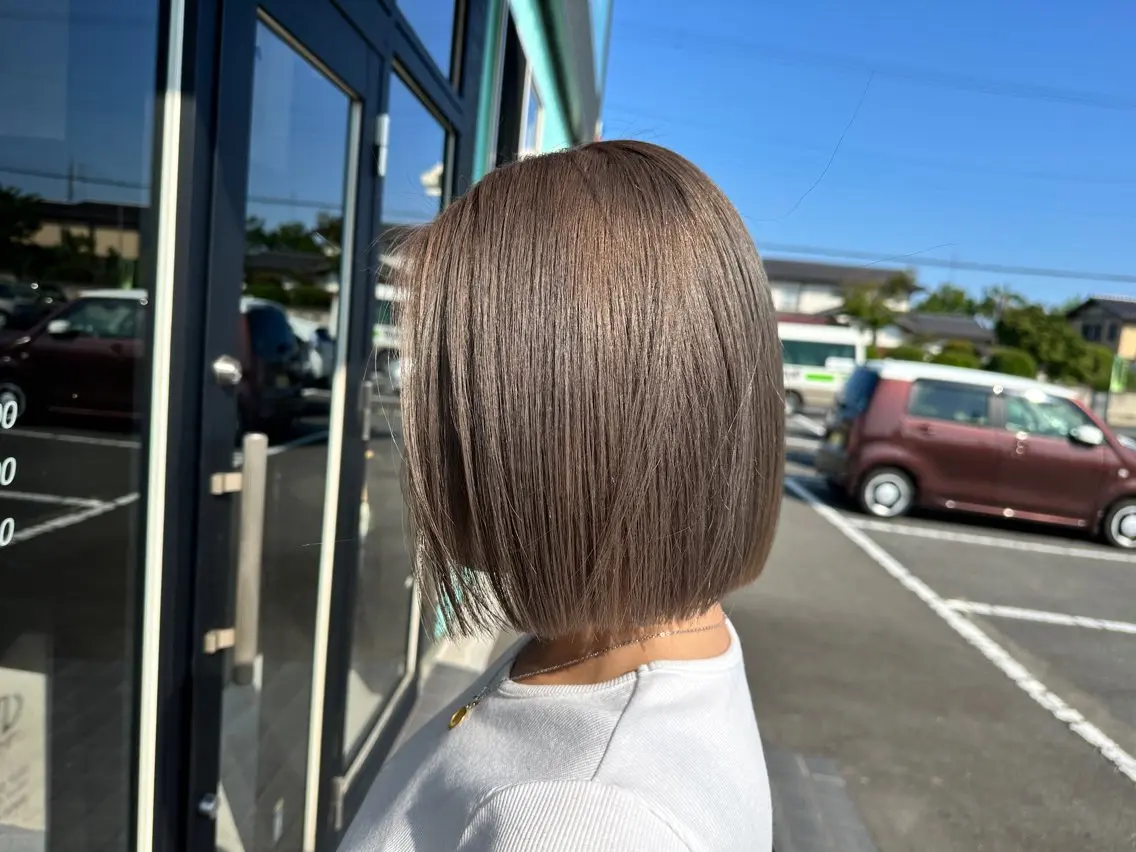 ミディアム ヘアカラー トリートメント 髪質改善/艶髪様 🍎豊田修太郎のヘアスタイル