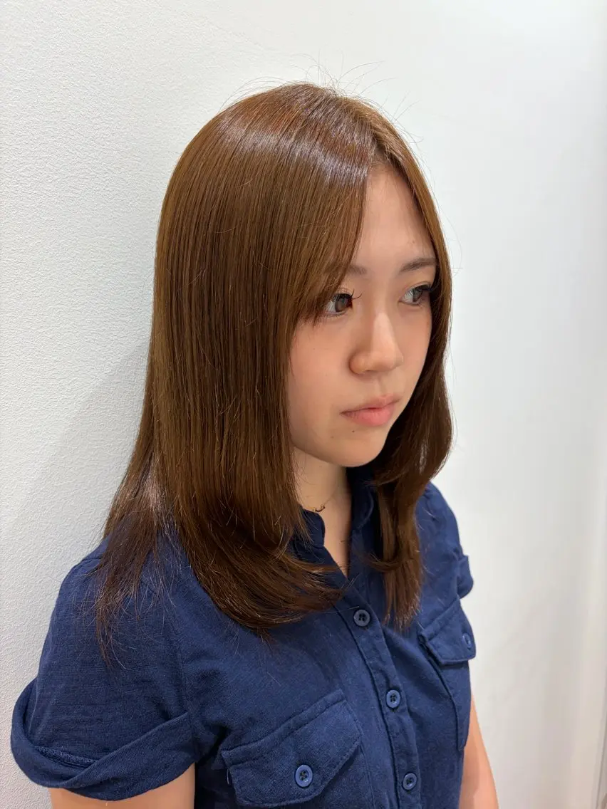ロング カラー ヘアカラー Ash中目黒 Mizuki 🎀のヘアスタイル