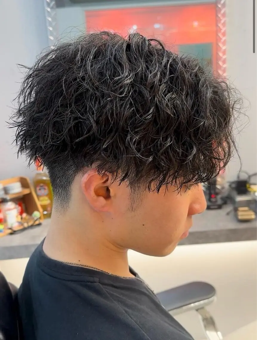 カット＋ツイストスパイラル(顔そりシャンプー セット込)スキンフェード可能の写真