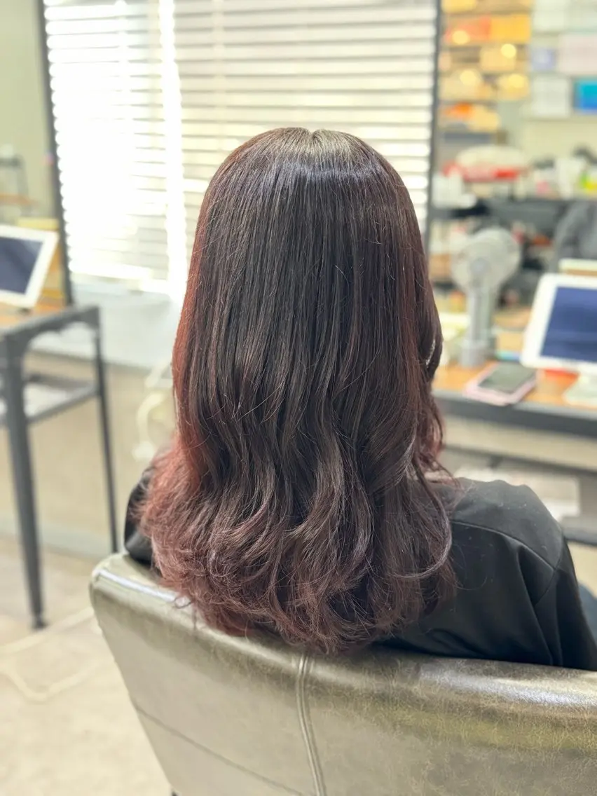 ミディアム CLUTCHmuk. AIRI／完全個室のヘアスタイル