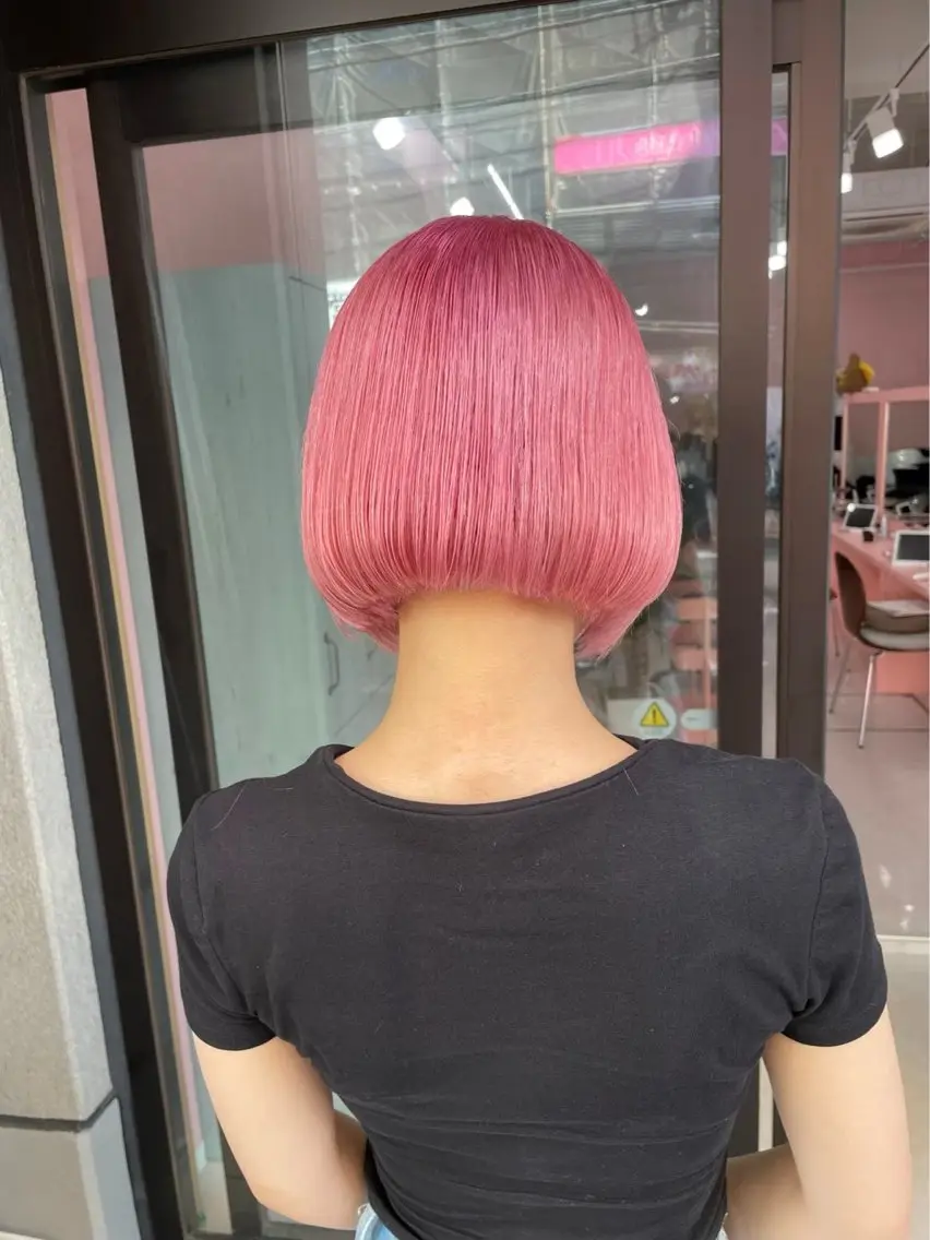 ショート ボブ 金田 颯太のヘアスタイル