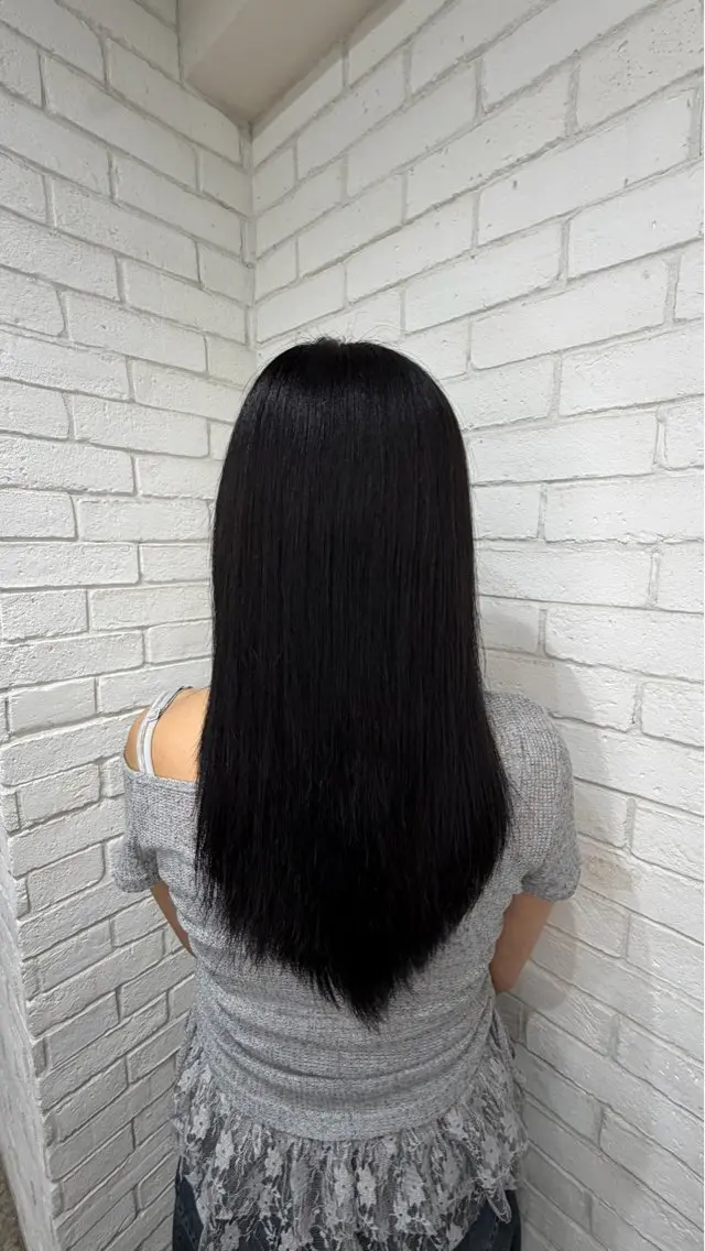 セミロング カラー ヘアカラー Harue ·͜·のヘアスタイル