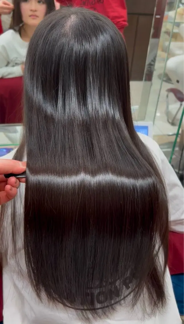 ロング トリートメント 似合わせカット✨/ EARTH森町長尾のヘアスタイル