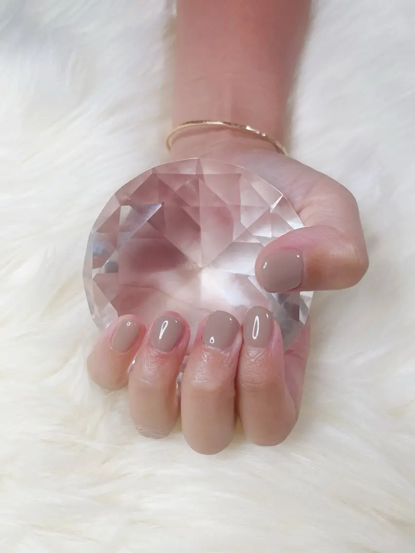 ネイル オフィスネイル ワンカラーネイル シンプルネイル ハンドネイル cherish nailのネイルデザイン