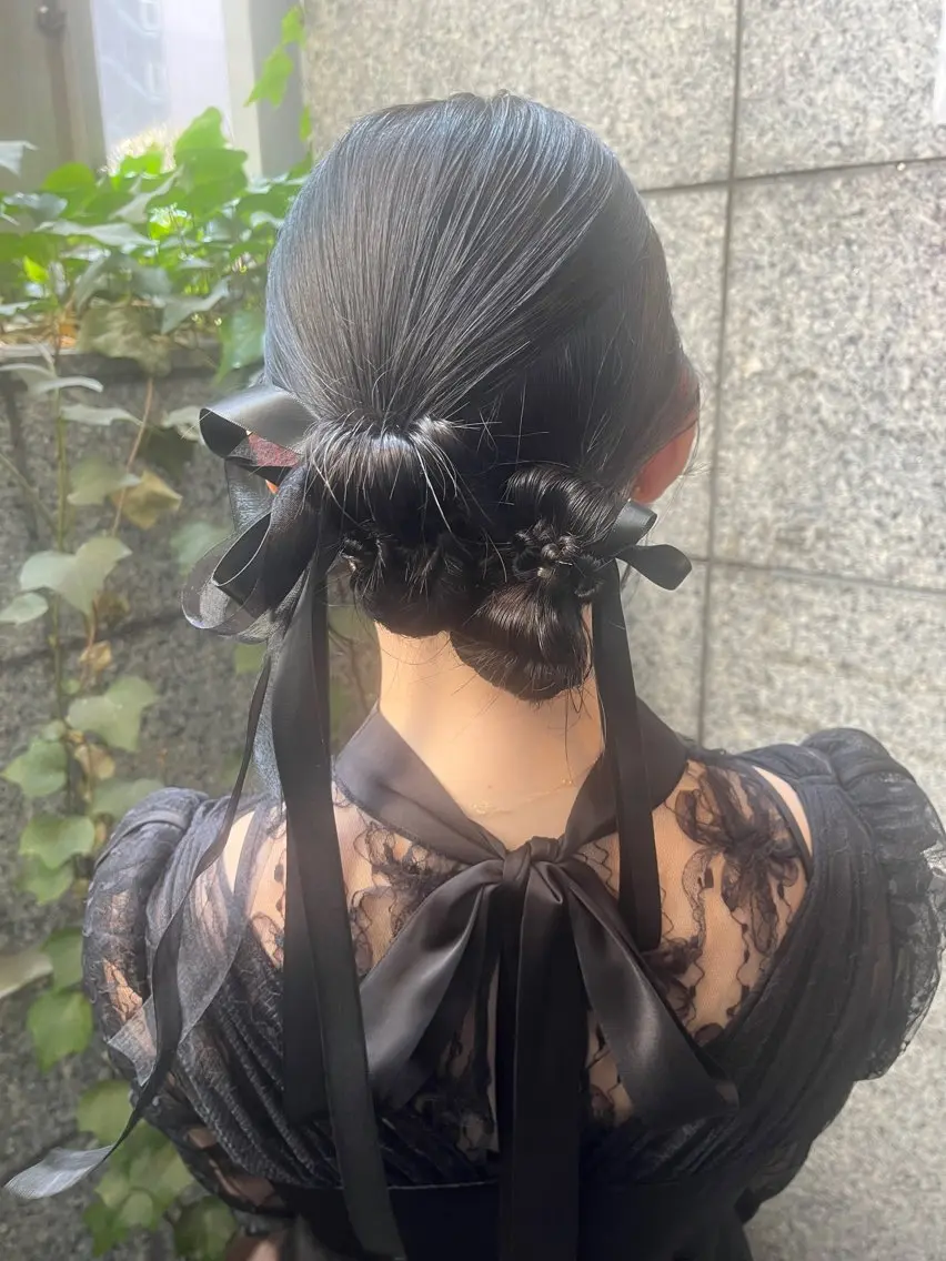 ヘアアレンジ ヘアセット one  chair natsumiのヘアスタイル